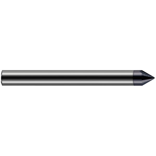Miniature End Mill-4 Flute-Corner Radius 0.2031" (13/64) Cutter DIAx0.0400" Radius x0.6100" L of Cut